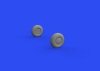 Eduard 632179 DH.82A Tiger Moth wheels ICM 1/32